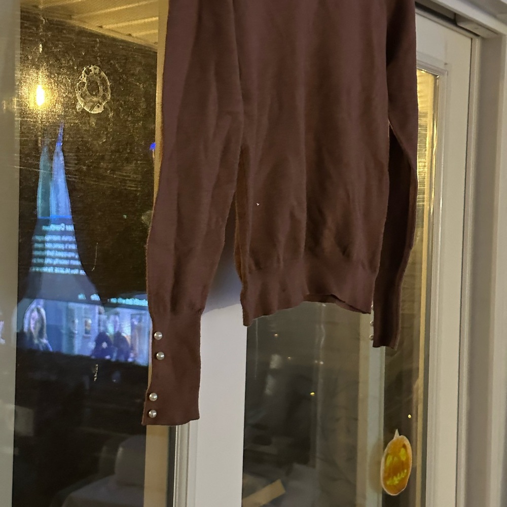 Fashion Nova Brown Crewneck Sweater